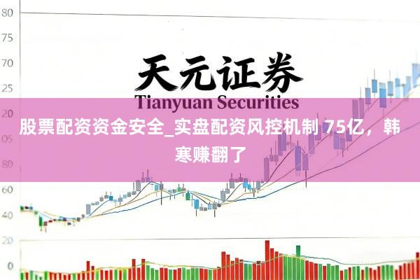股票配资资金安全_实盘配资风控机制 75亿，韩寒赚翻了