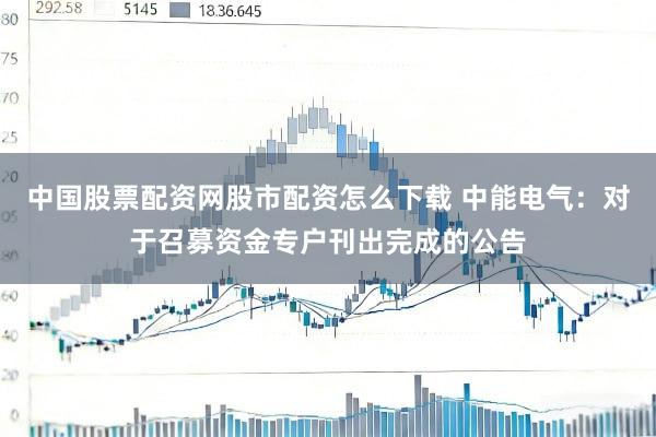 中国股票配资网股市配资怎么下载 中能电气：对于召募资金专户刊出完成的公告